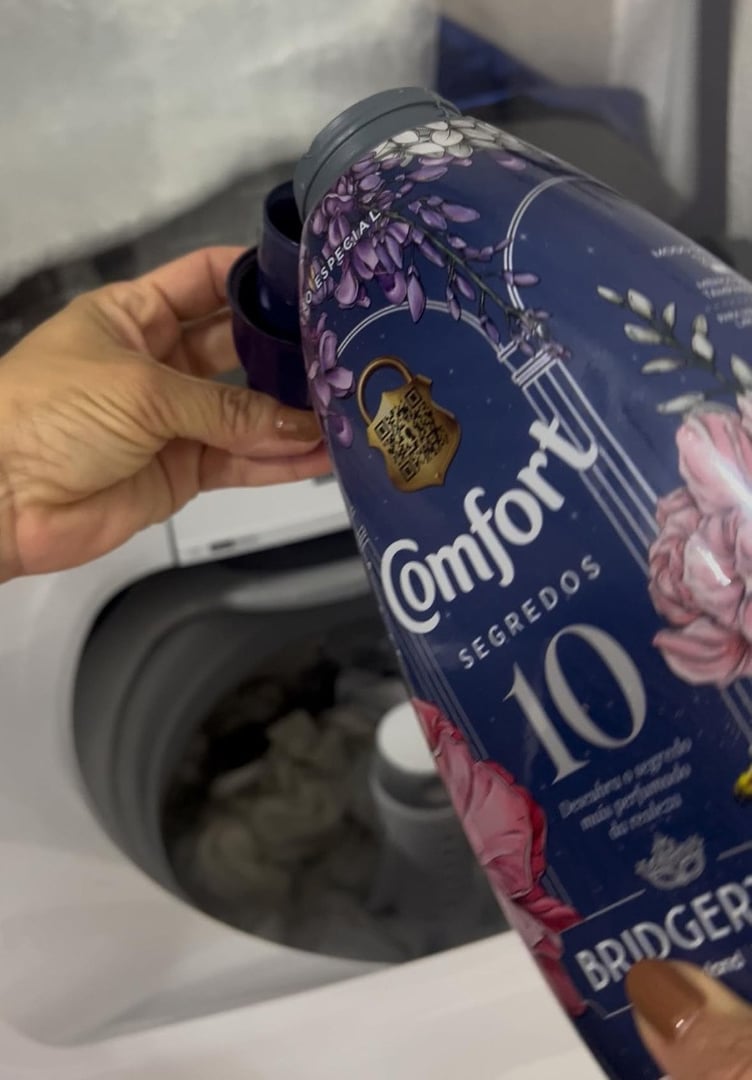 Amaciante de Roupa 10 Bridgerton Comfort Segredos Frasco 1,5l Edição Especial
