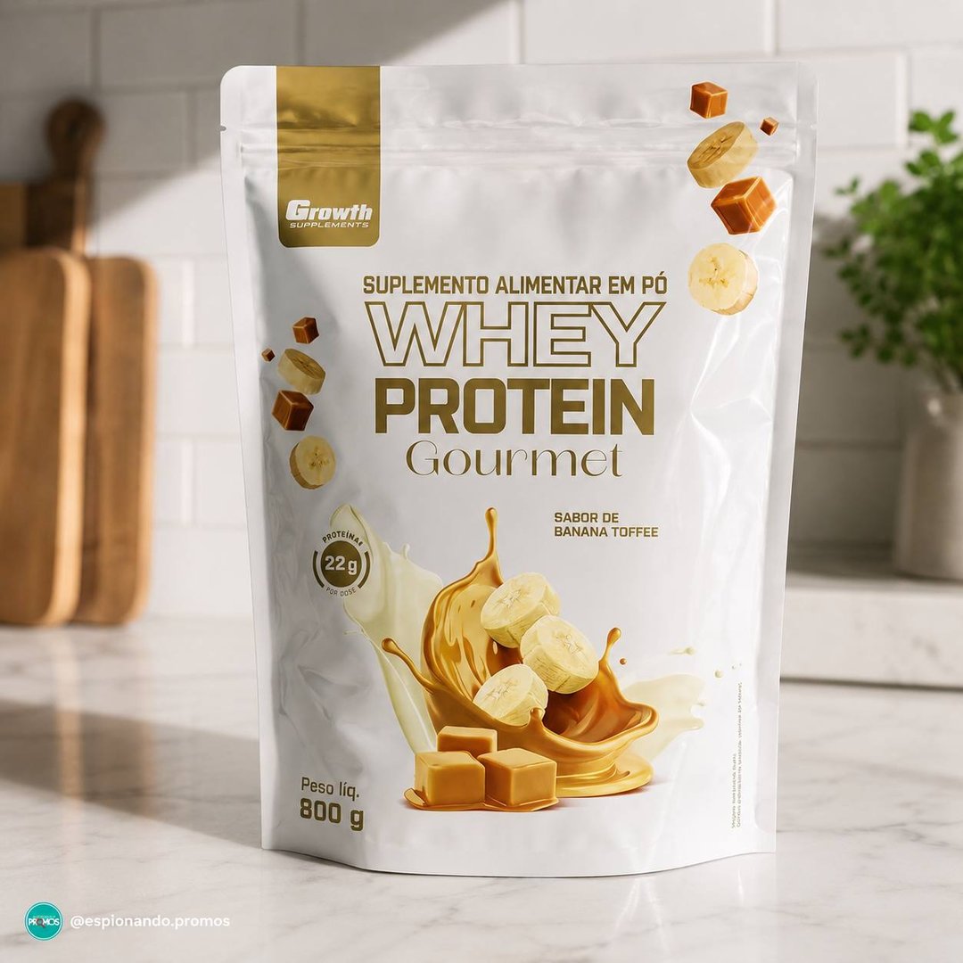 Whey Protein Gourmet 800g - Banana Toffee
