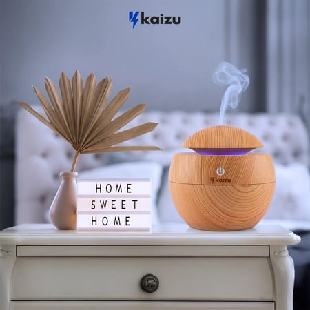 Umidificador Aromatizador De Ambiente Ultrassônico Difusor De Ar Portátil Potente Kaizu