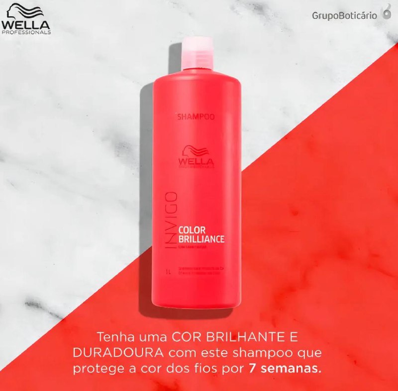 Shampoo Invigo Color Brilliance 1l - Wella Professionals