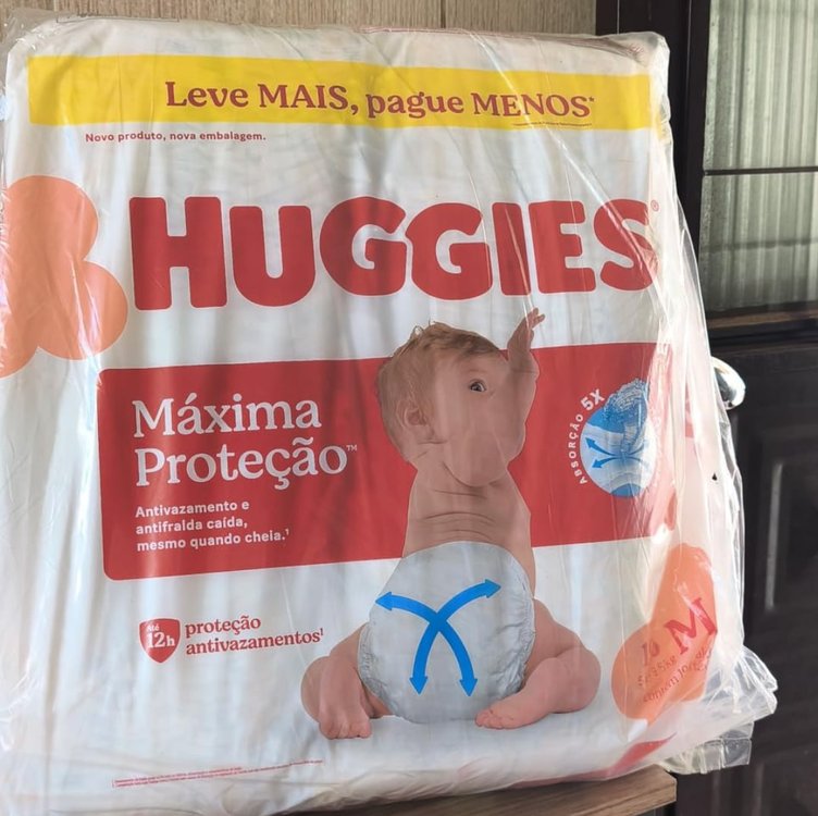 Huggies Fralda Supreme Care M 196 Un