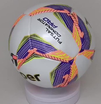 Bola Topper Futsal Dominator Pro Branco/laranja