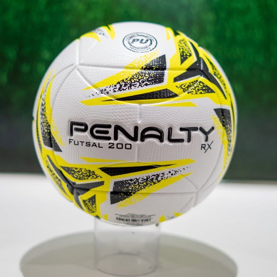 Bola Futsal Penalty Rx 200 Xxiii - Tamanho Único Cor Amarelo Branco/amarelo Versão Xxiii