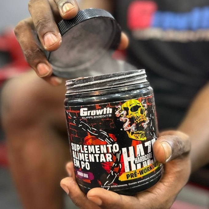 Pré-treino Haze Hardcore 300g Growth Supplements - Limão