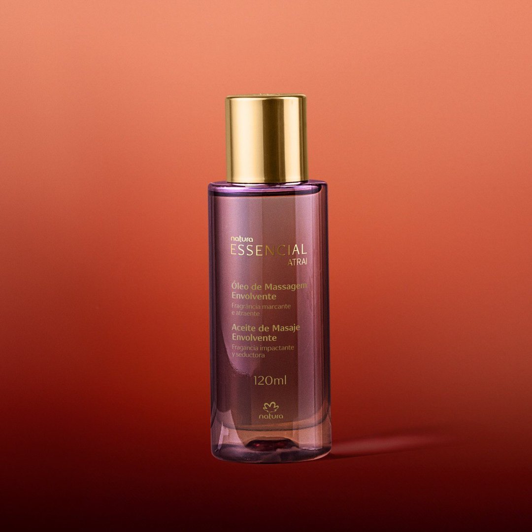 Óleo Desodorante Corporal Essencial Atrai Feminino 120 ml