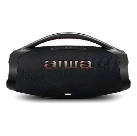 Caixa De Som Boombox Aiwa Aws-bbs-01b 200w Ip66 30hs De Bateria
