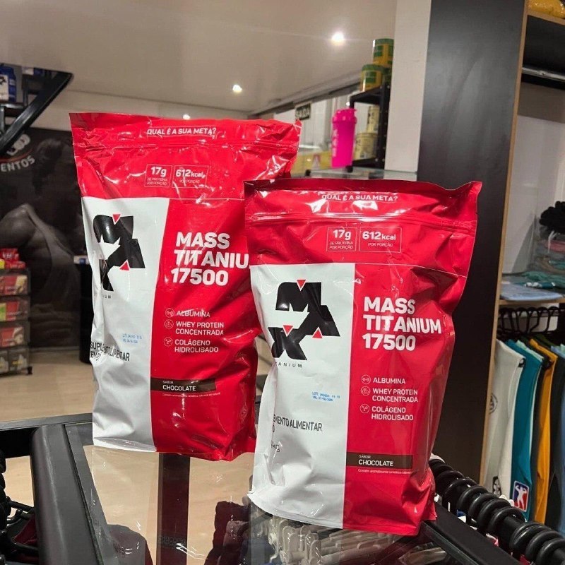 Hipercalórico 1,4kg Mass Titanium Max Titanium