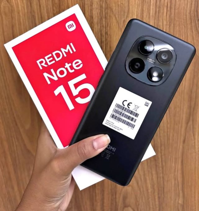 Xiaomi Redmi Note 15 5G Tela AMOLED 6,77” Full HD+ 256gb 8gb Ram Global 2026 Câm. 108MP...