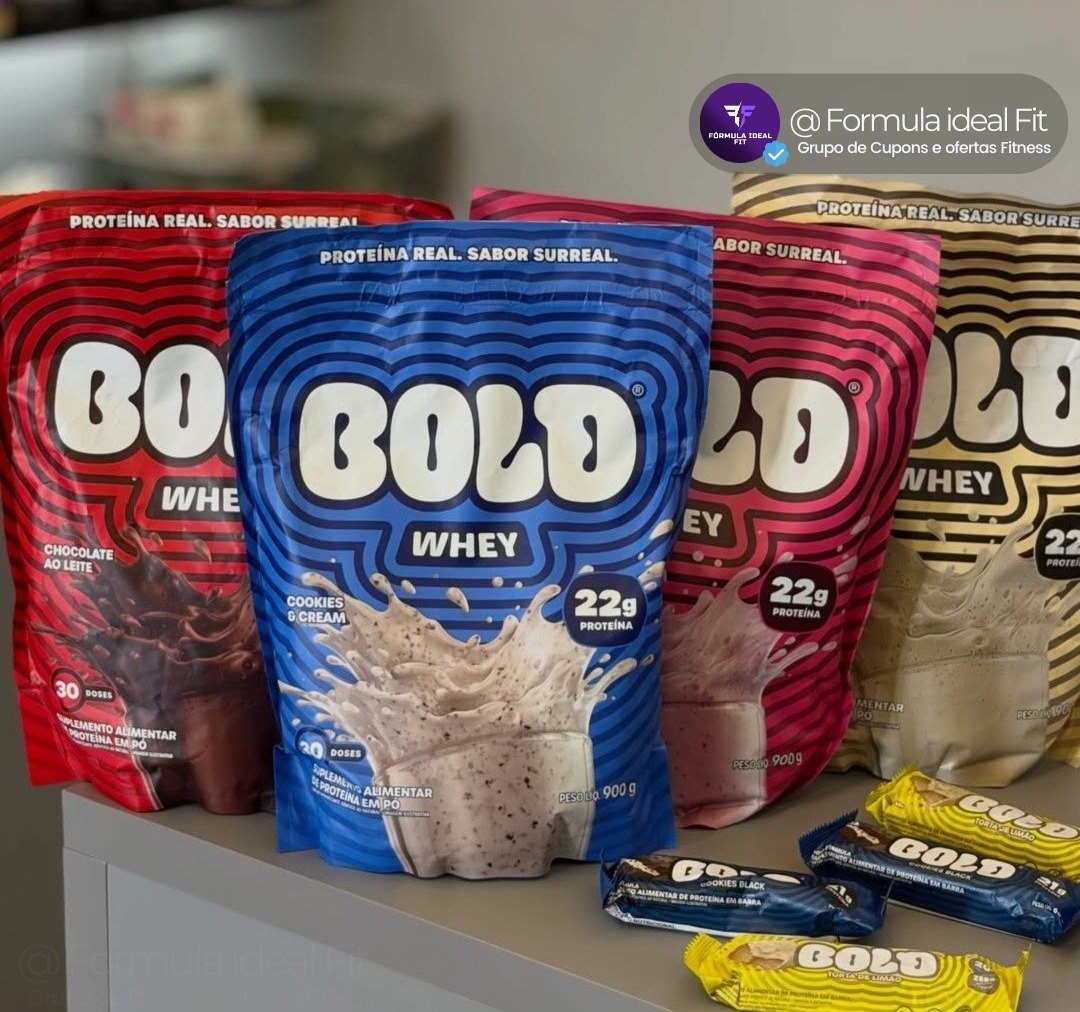 Whey Bold Baunilha (900g) 3w Whey Concentrado + Iso + Hidro Sabor Milkshake De Baunilha