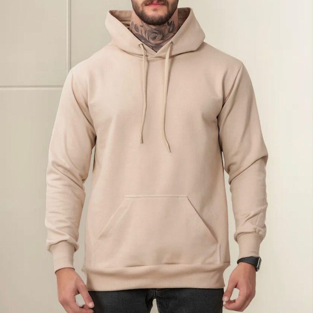 Kit 2 Moletons Unissex Canguru Com Capuz Blusa De Frio Casal