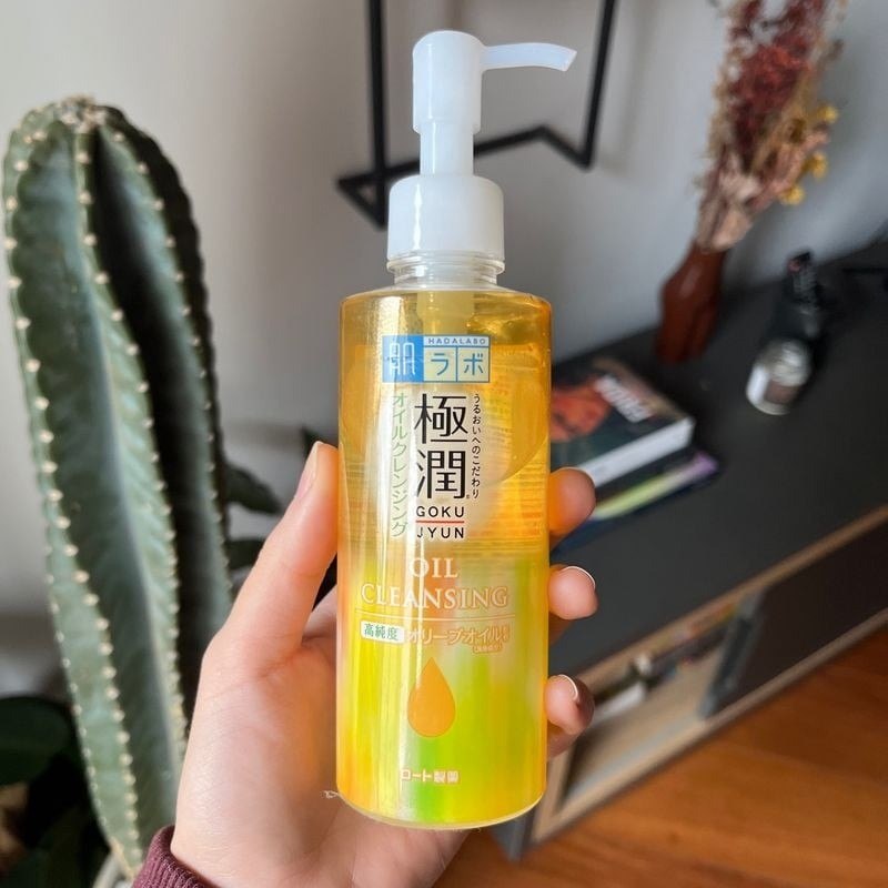 Hada Labo® Gokujyun Oil Cleasing - Óleo de limpeza facial demaquilante com Ácido Hialurônico 200ml