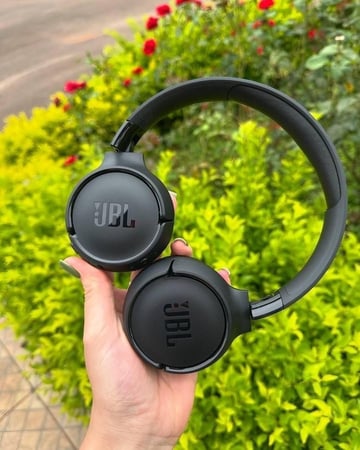 Jbl Fone De Ouvido Sem Fio Tune 520bt Dobrável Bateria 57h