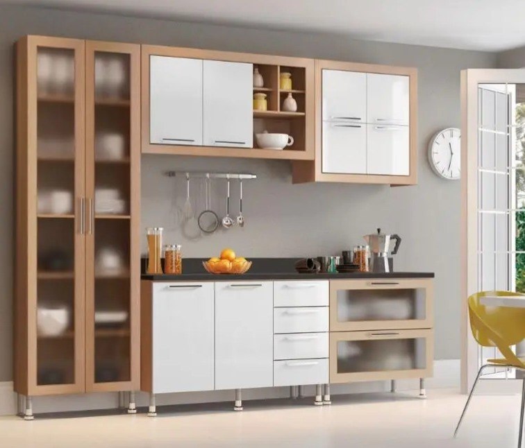 Armário de Cozinha Completo Ditália Aspen 5 Pc CVBR A10 cozy