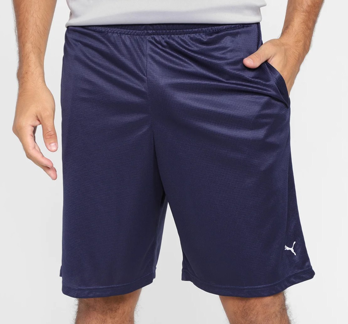 Bermuda Puma Performance Knit 10  Masculina - Tam. P e M