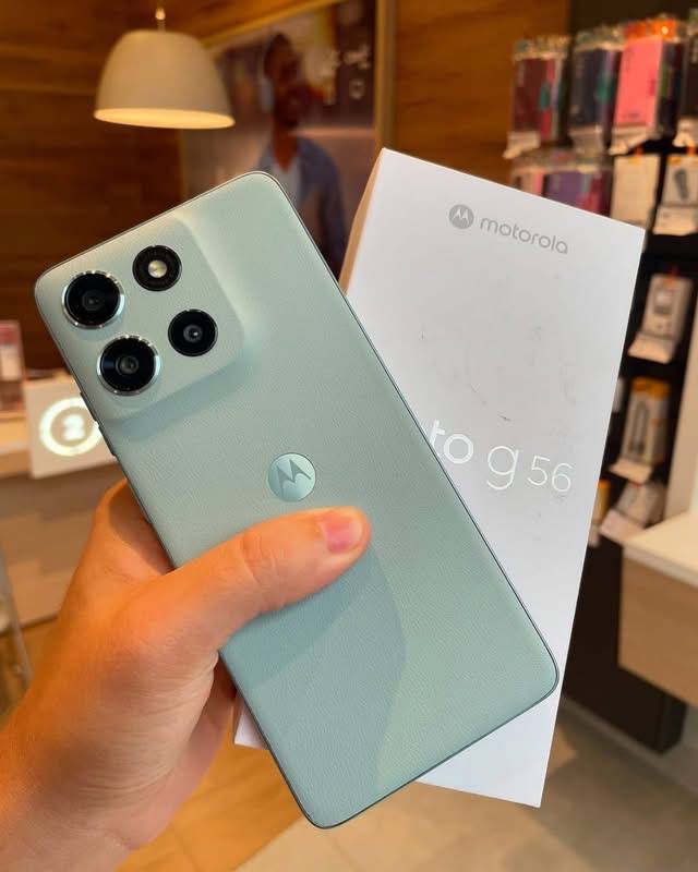 Smartphone Motorola G56 256GB Cinza 5G 8GB de RAM 6,7" Full HD+ Câm. Dupla + Selfie 32MP