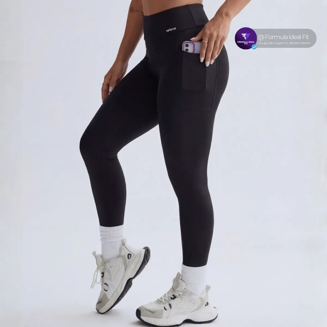 Calça Legging Selene Com Bolso