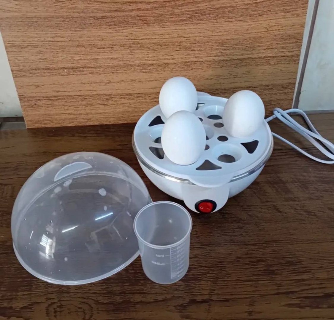 Cozedor Elétrico De Ovos A Vapor Portátil