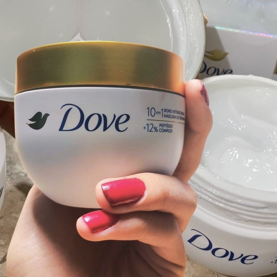 Dove Máscara Capilar 10 em 1 Bond Repair + Peptídeo 250g