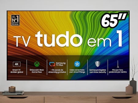 Samsung Smart TV 65" QLED 4K Q65D 2024