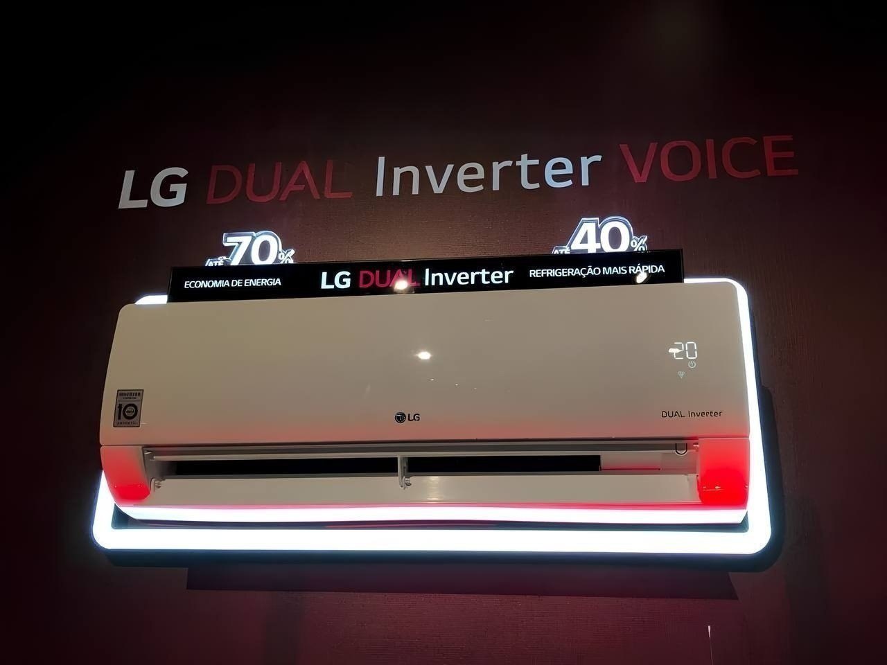 LG Ar Condicionado Split LG Dual Inverter AI Voice 9000 BTU/h Frio S3-Q09AA31F - 220 Volts
