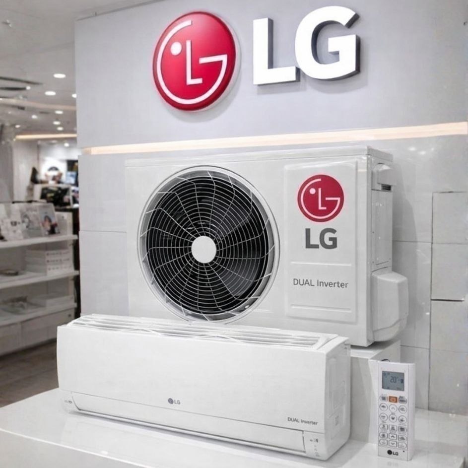 LG Ar Condicionado Split LG AI Dual Inverter Compact 9000 BTU/h Frio S3-Q09AAQAK - 220 Vol...