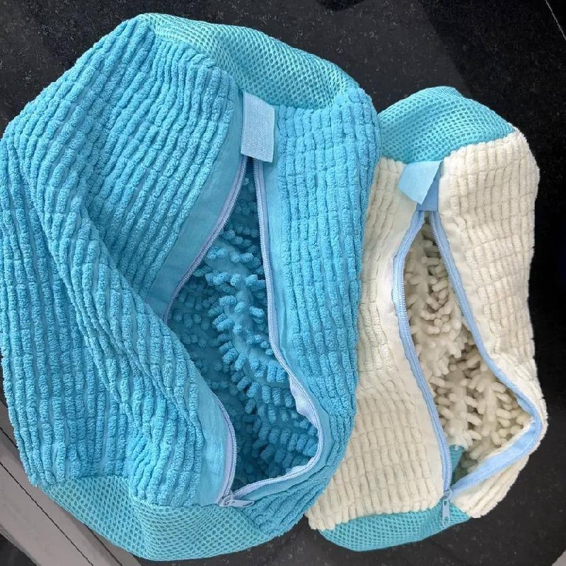 Kit 2 Saco Para Lavar Sapatos Na Máquina De Lavar Prático Kit 2 Aleatoria