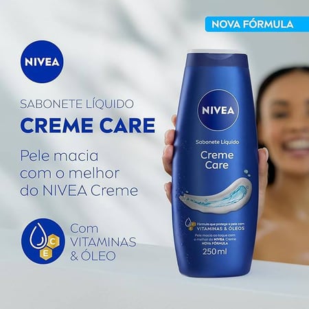 NIVEA Sabonete Líquido Creme Care 250ml