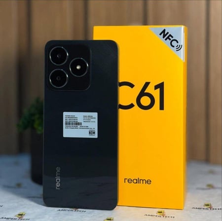 Smartphone Realme C61 Nfc 256gb 8gb Ram 4g Dual Sim Cor Verde-escuro