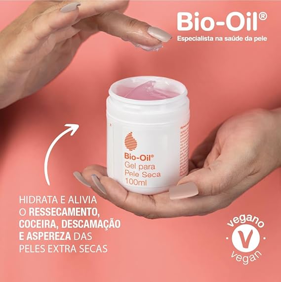 Bio-Oil Gel Para Pele Seca 50 ml, Bio Oil, Incolor
