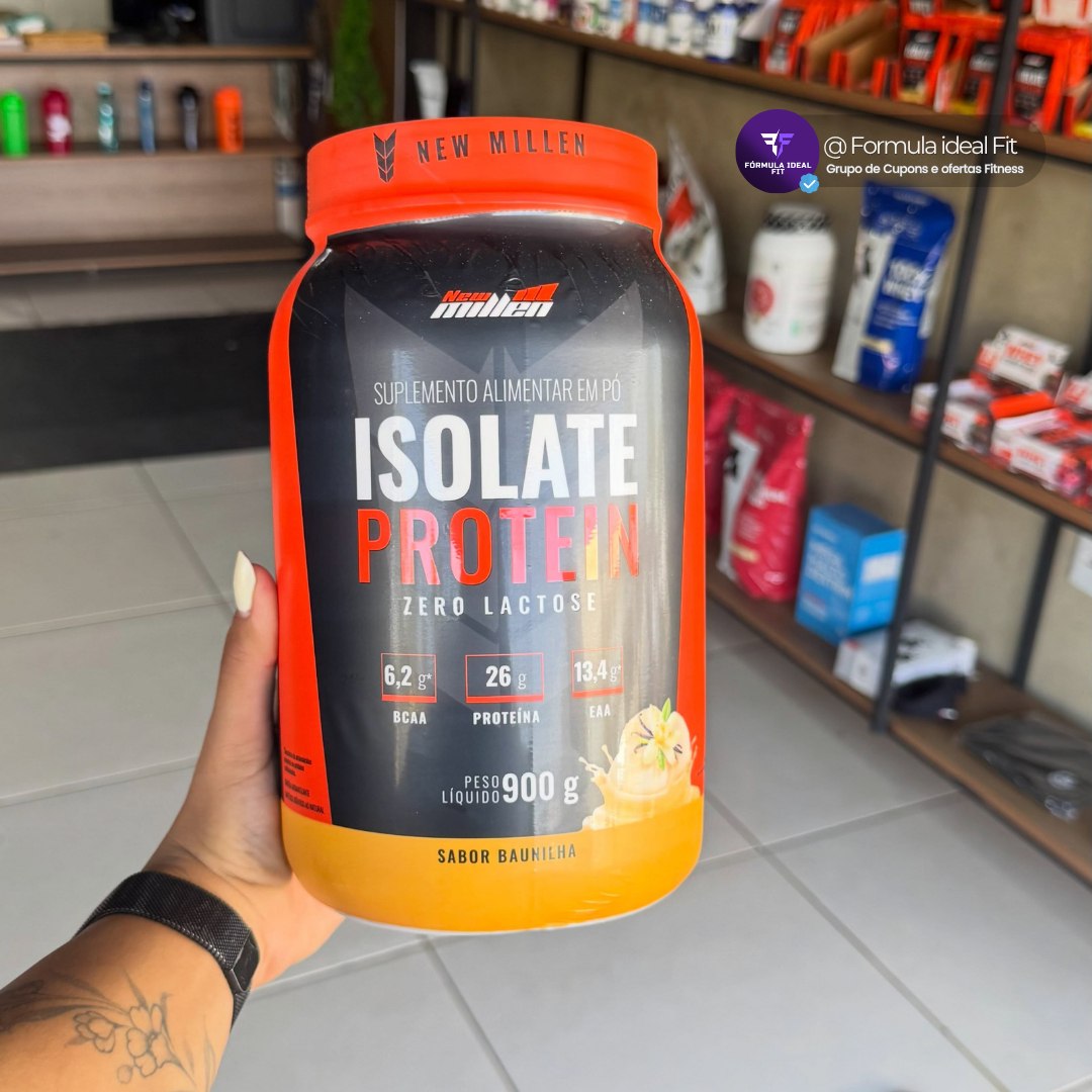 Isolate Protein Zero Lactose New Millen 900g