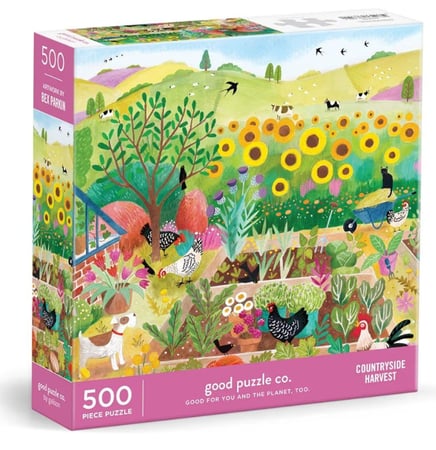 Galison Good Puzzle Co. Countryside Harvest