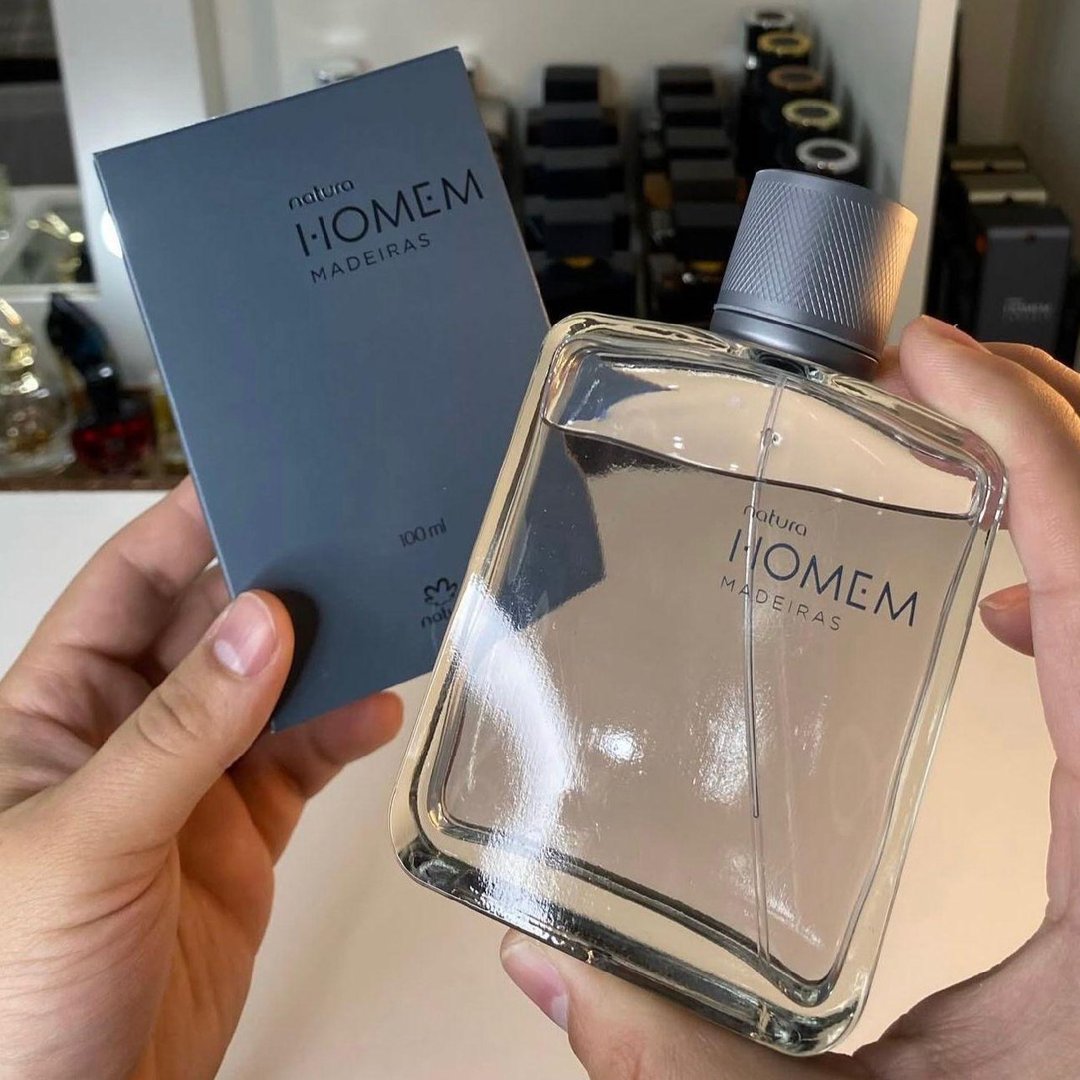 Perfume Natura Homem Madeiras Desodorante Colônia - 100 Ml