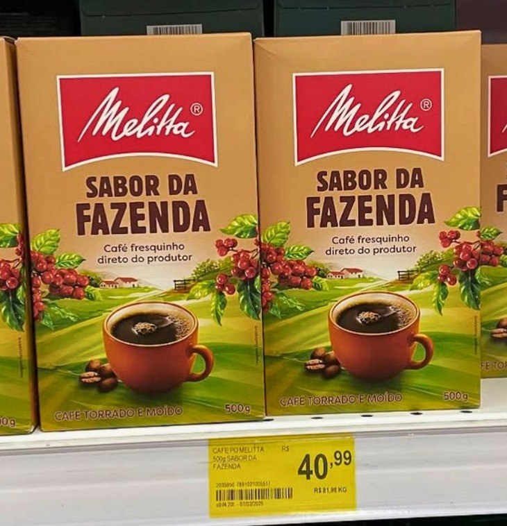 Café Melitta Tradicional Sabor Da Fazenda Vácuo 500g
