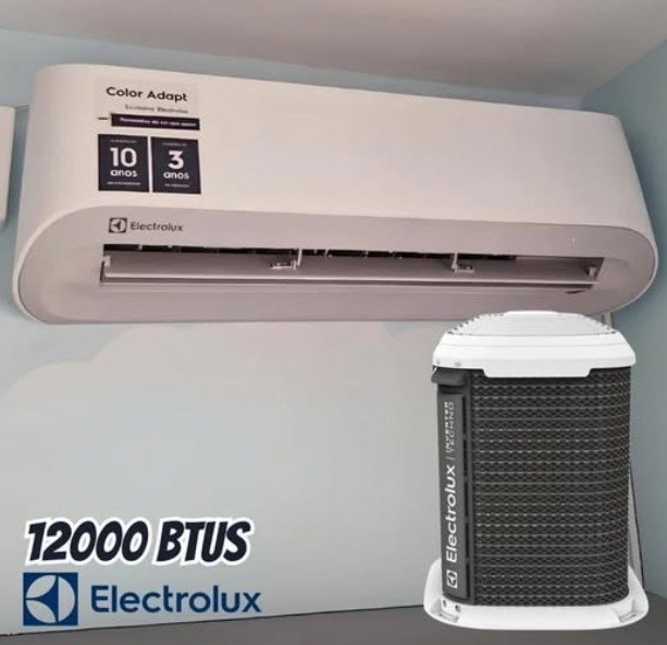 Ar-Condicionado Electrolux Inverter 12.000 BTUs Color Adapt Frio (JI12F/JE12F)