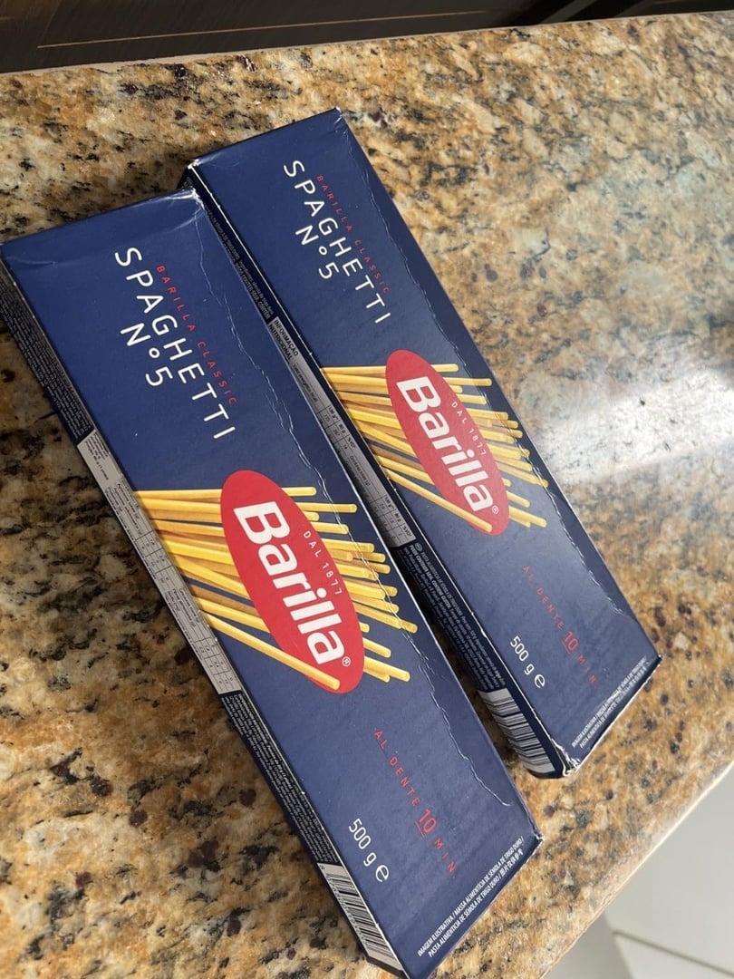 🤓Barilla N.5 - Macarrão Grano Duro, Spaguetti, 500g