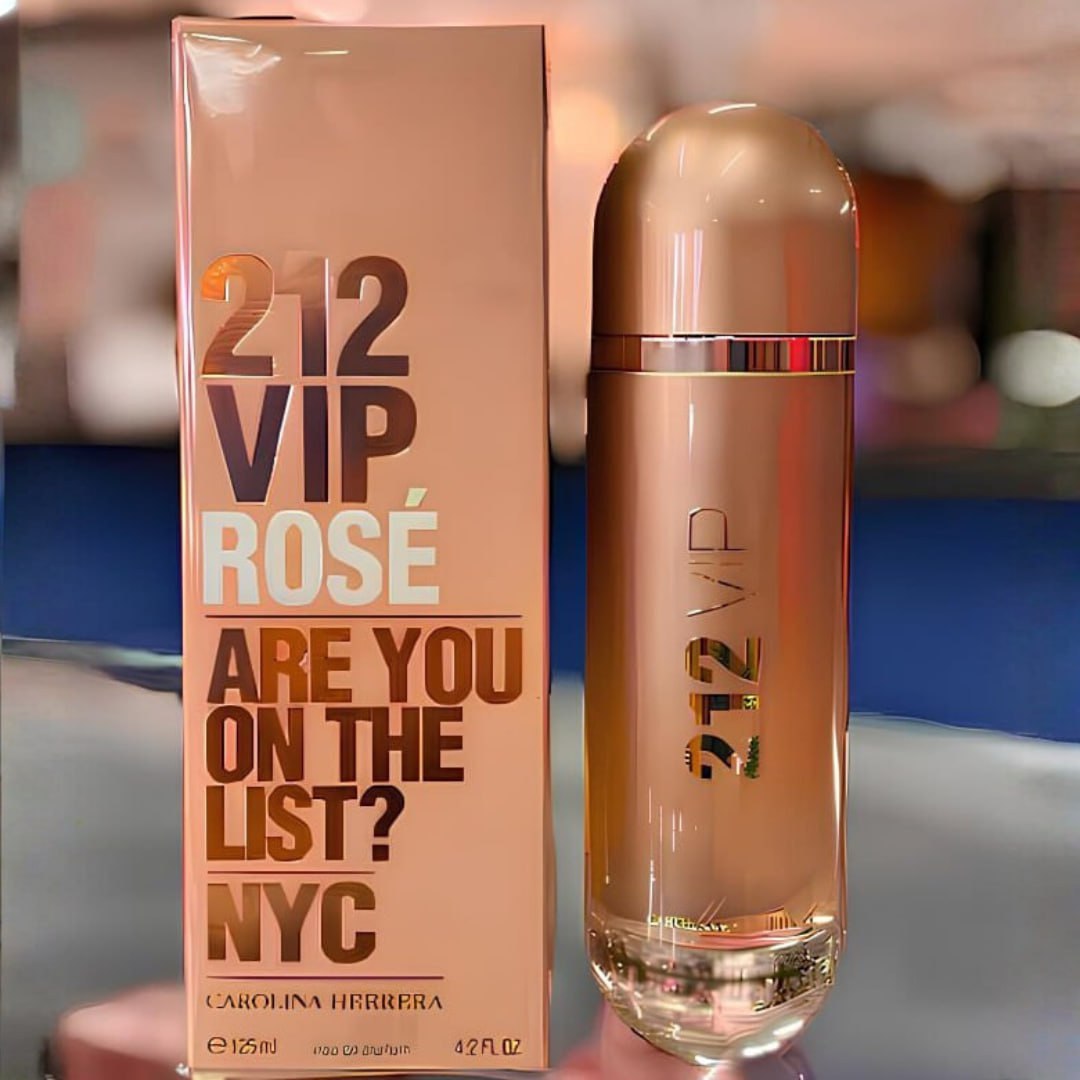 Perfume Carolina Herrera 212 Vip Rosé Eau De Parfum 125ml Feminino