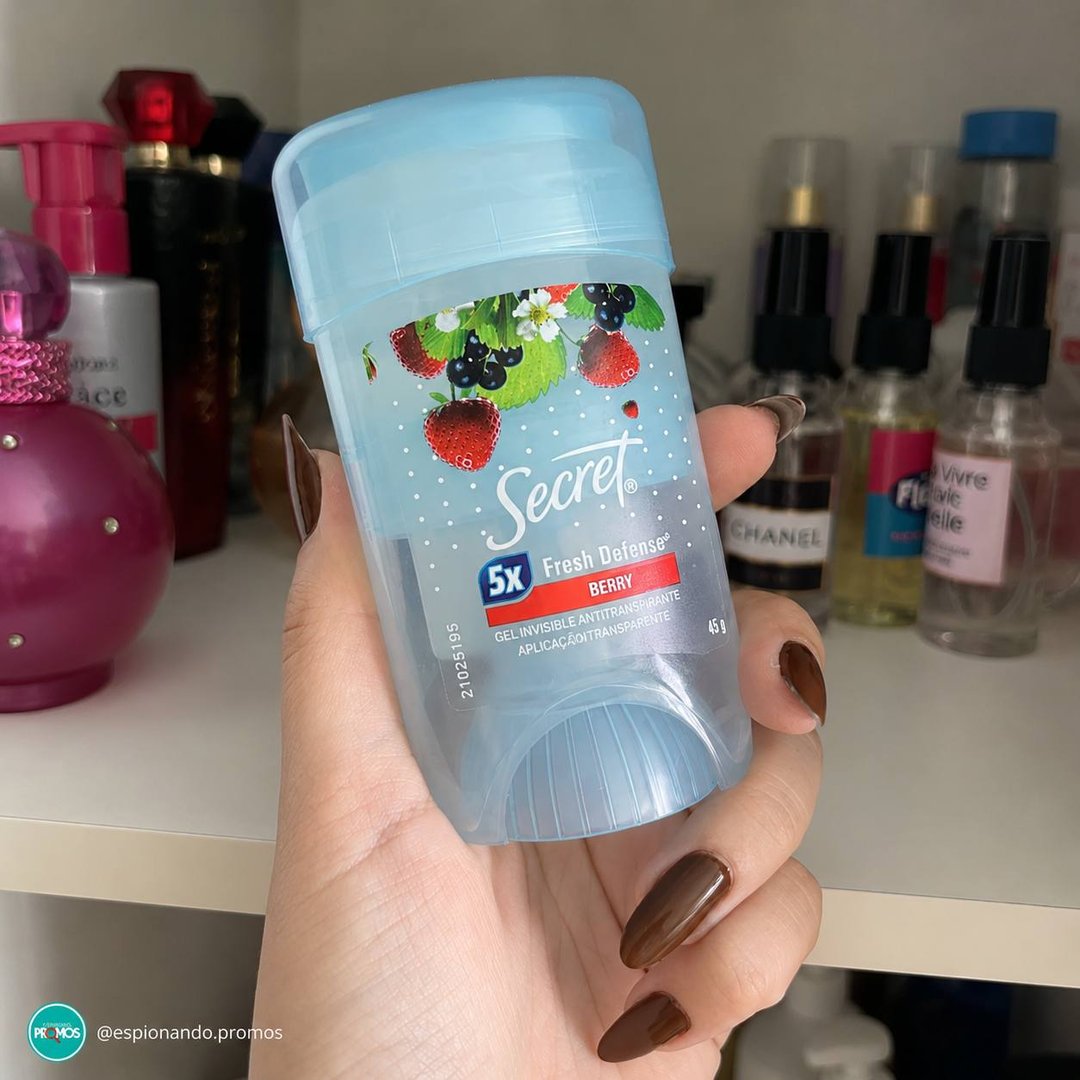 Secret em Gel Berry, Frutas Vermelhas 45g