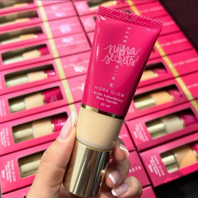 Base Líquida Niina Secrets Hidra Glow Cor 13 30ml