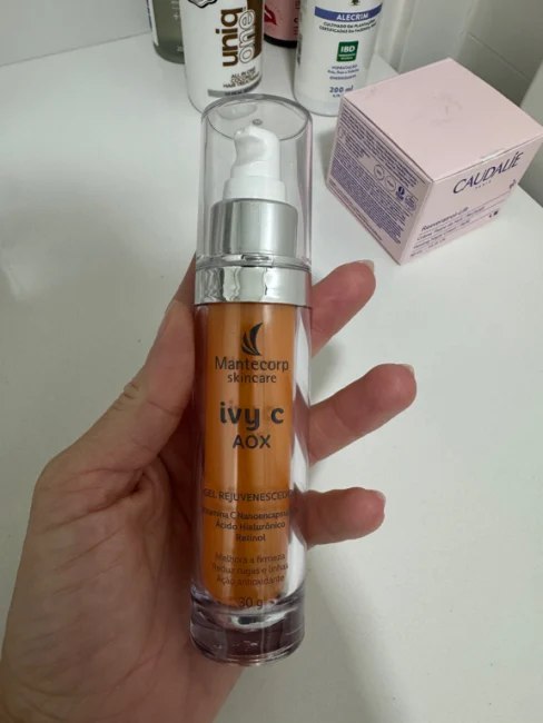 Mantecorp Gel Rejuvenescedor Facial Ivy C Aox 30g Todo Tipo De Pele Noite