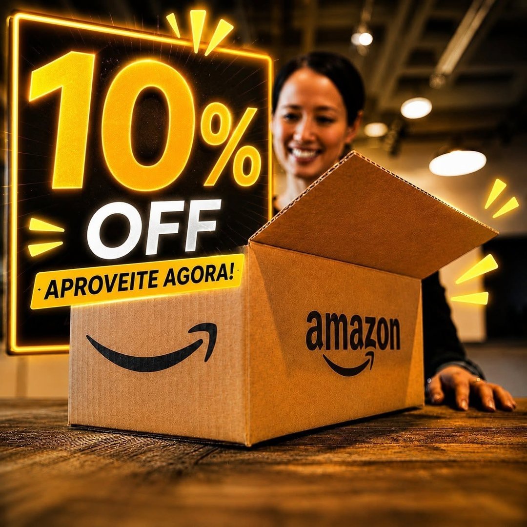 Cupom 10% Off acima R$ 100, Limitado a R$ 50, válido em vários produtos