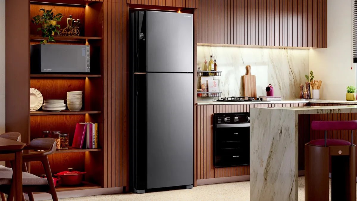 Geladeira Brastemp Frost Free Inteligente 512 Litros Inox - Brm62ak 127/220v