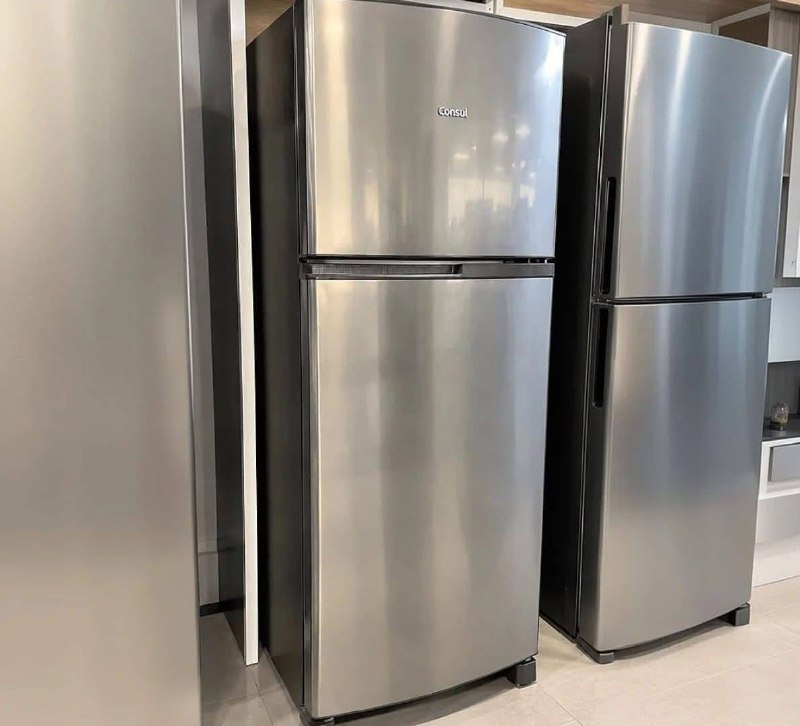 Geladeira Consul Frost Free 333 Litros Duplex Inox - CRM40MK