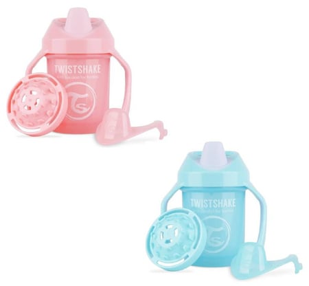 Twistshake Mini Copo Treinamento 230Ml 4+M Prime Baby Azul
