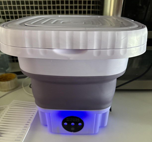 Máquina de Lavar Portátil 11L 3 Velocidades Dobrável - Bivolt