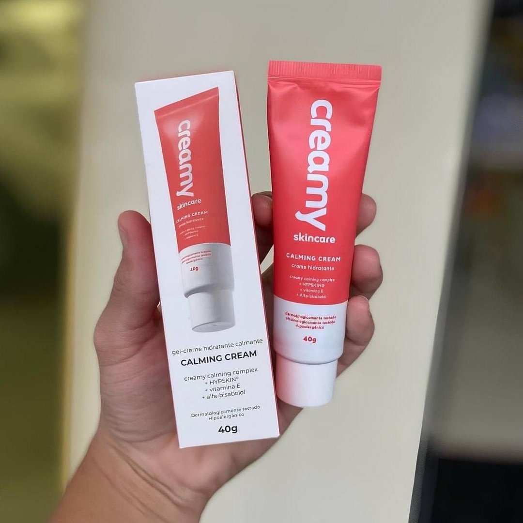 Creamy Skincare Calming Cream 40g | Acalma A Pele Sensibilizada, Alívio Rápido Em Casos De...
