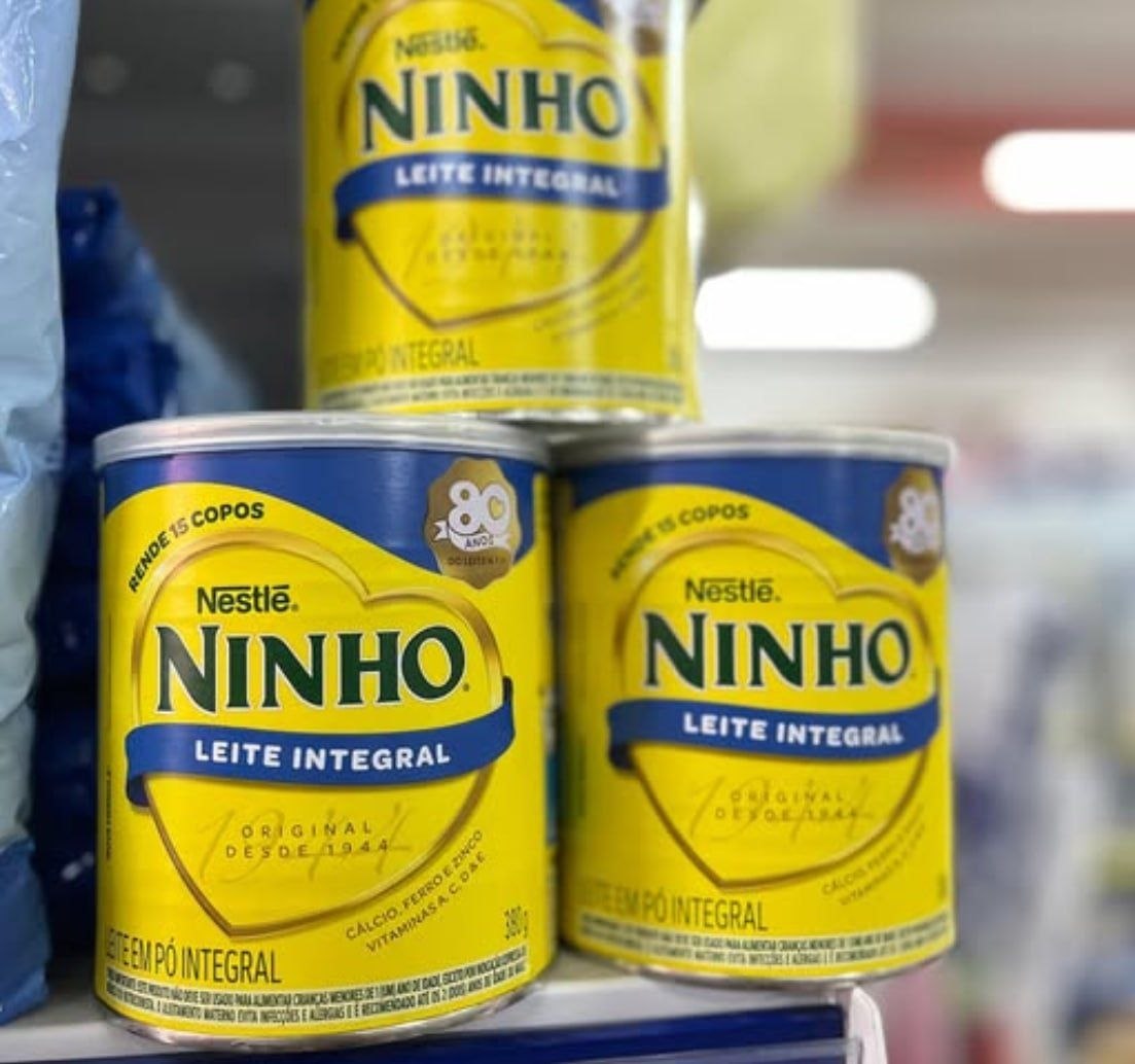 Leite em Pó Integral Ninho 380g