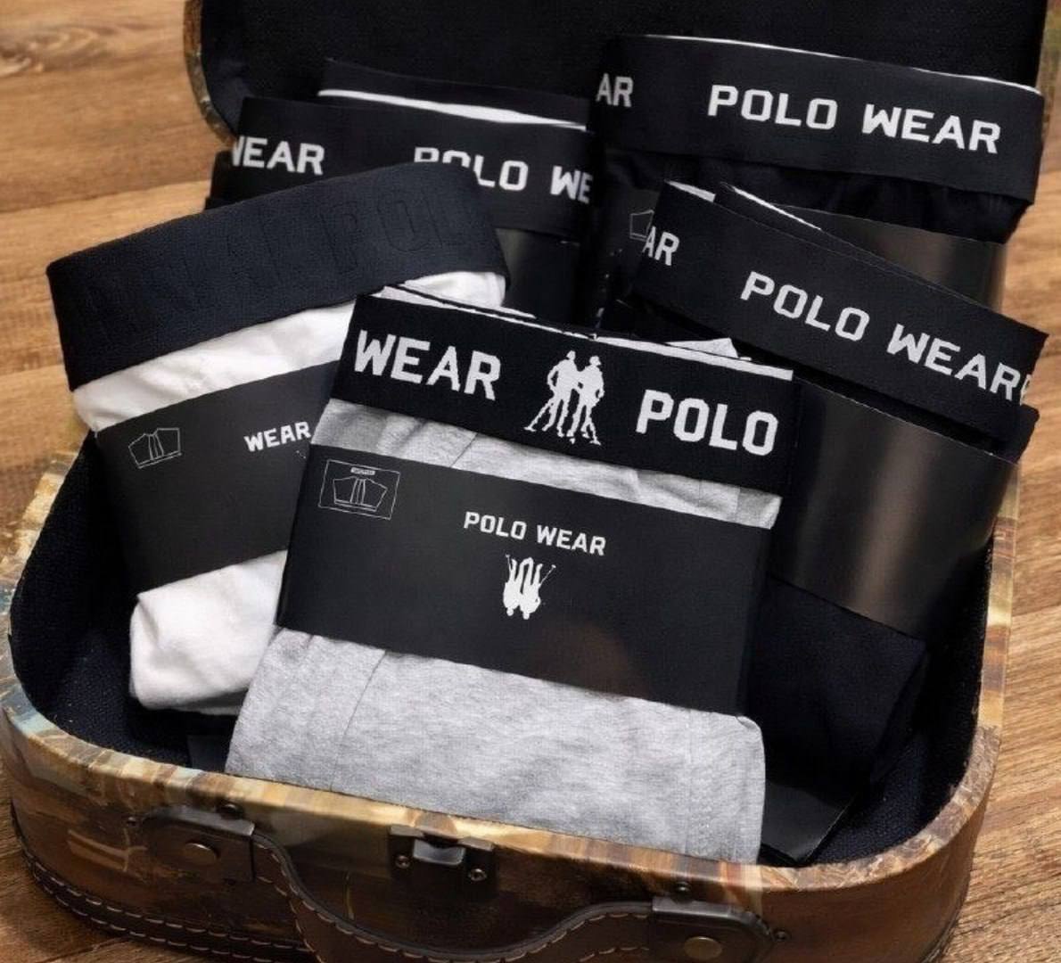 Kit 10 Cuecas Algodão Polo Wear Sortido