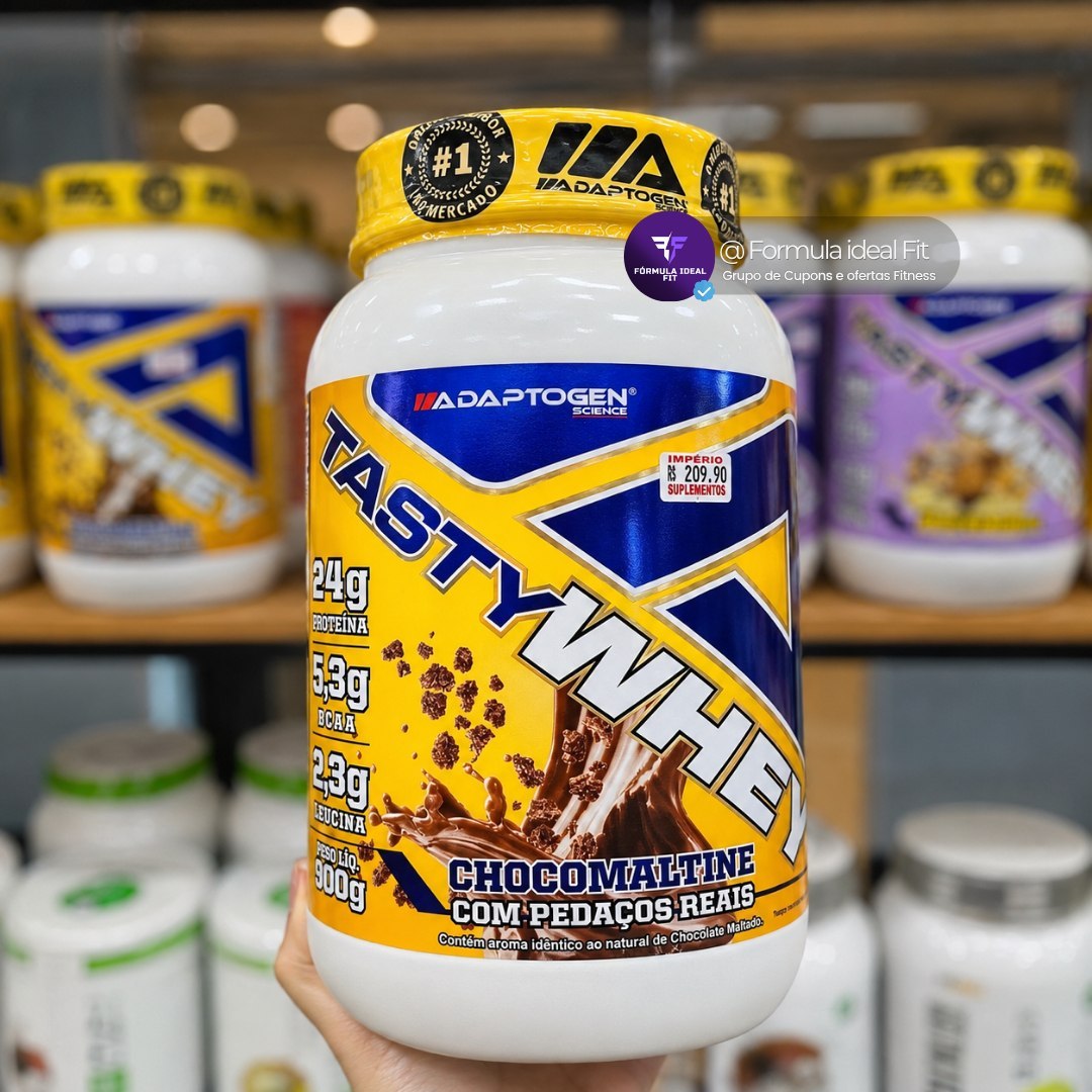 Tasty Whey 3w Gourmet Whey Protein Adaptogen Science 900g
