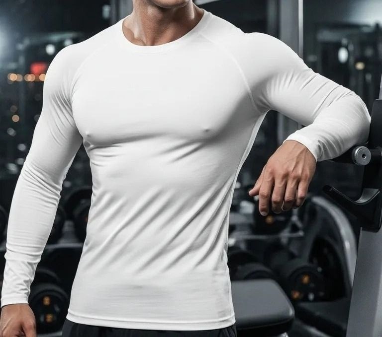 Camisa Camiseta Segunda Pele Proteção Solar Uv Manga Longa