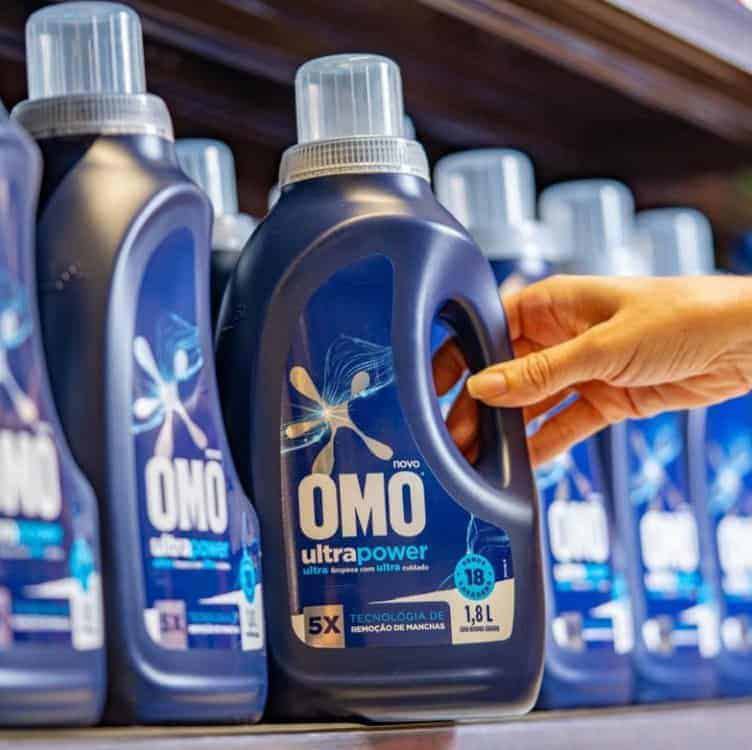 Omo Lava Roupas Líquido Ultra Power 1,8 L